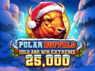Captura del juego Polar Buffalo Extreme en JugaBet casino mostrando una función de bonificación