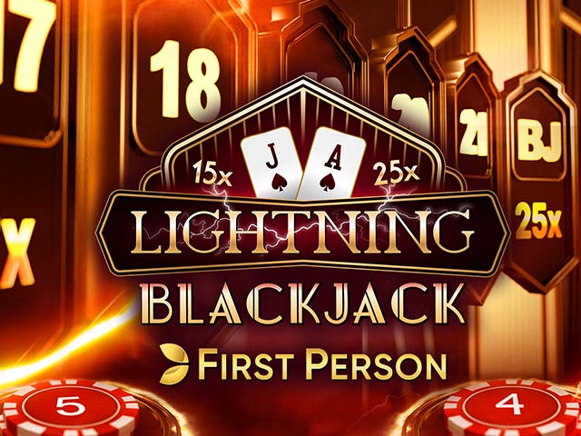 Play First Person Lightning Blackjack