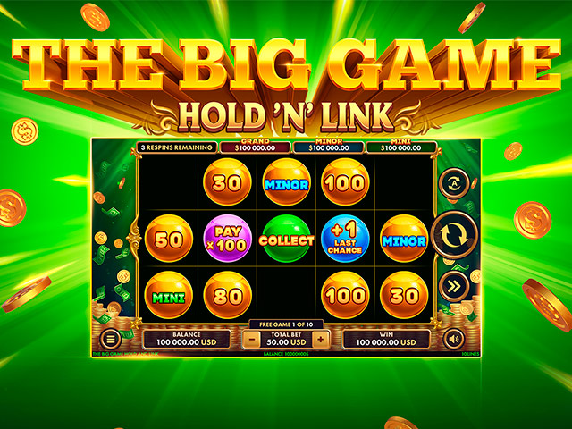 The Big Game Hold 'n' Link