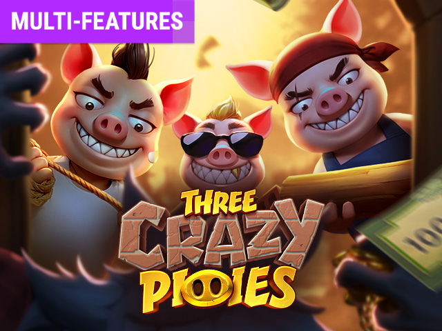 Three Crazy Piggies