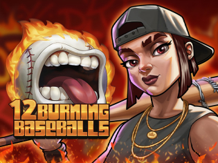 Burning Baseballs slot game from Relax Gaming at Viperspin casino