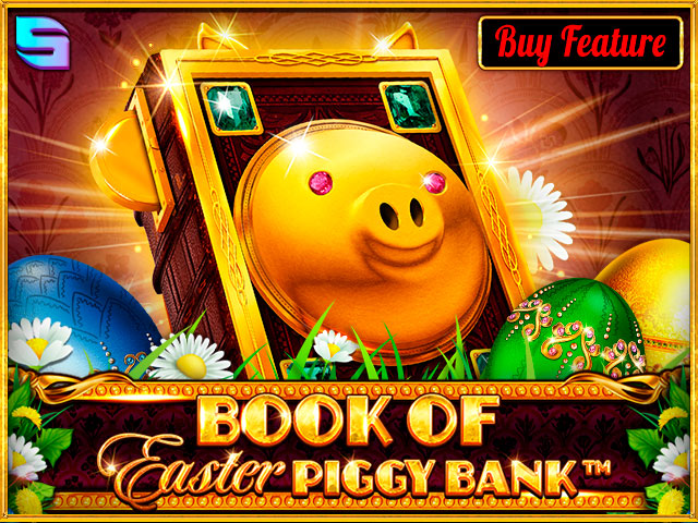 Book Of Easter Piggy Bank